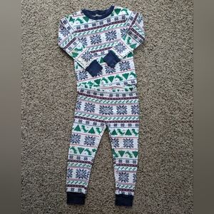 Christmas dino toddler PJs